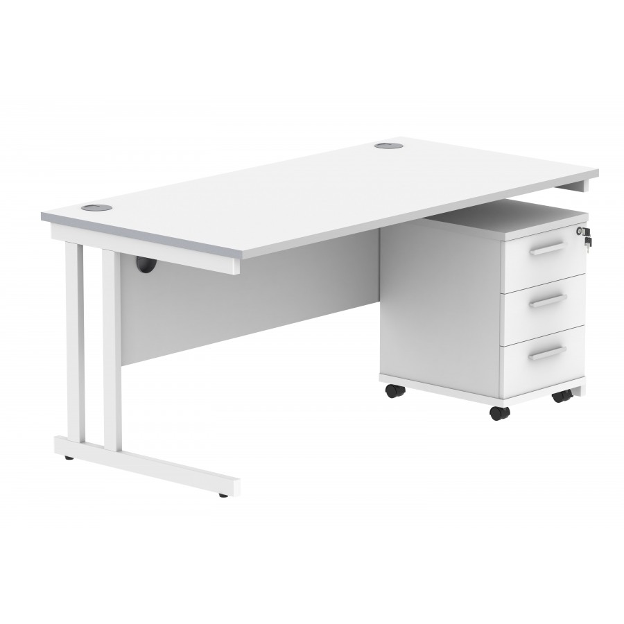 Core Desk With Underdesk Pedestal